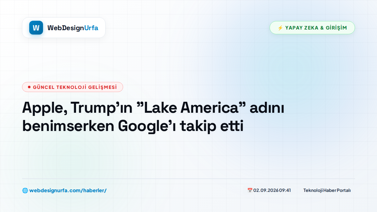Apple, Trump'ın 