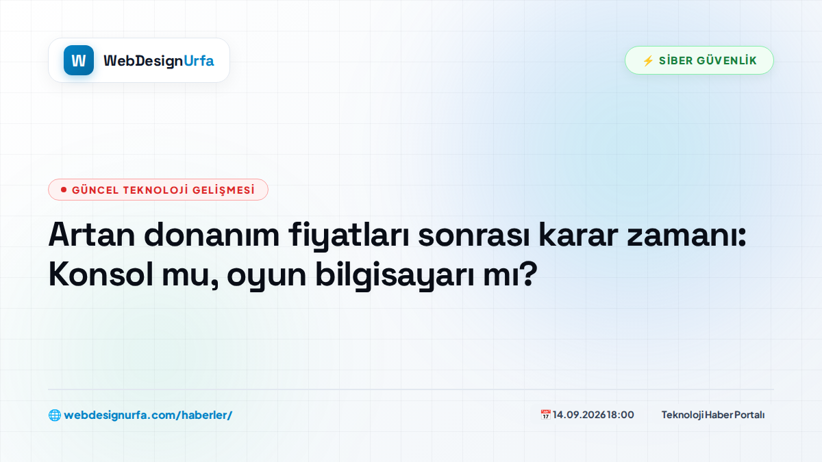 Artan donanım fiyatları sonrası karar zamanı: Konsol mu, oyun bilgisayarı mı?