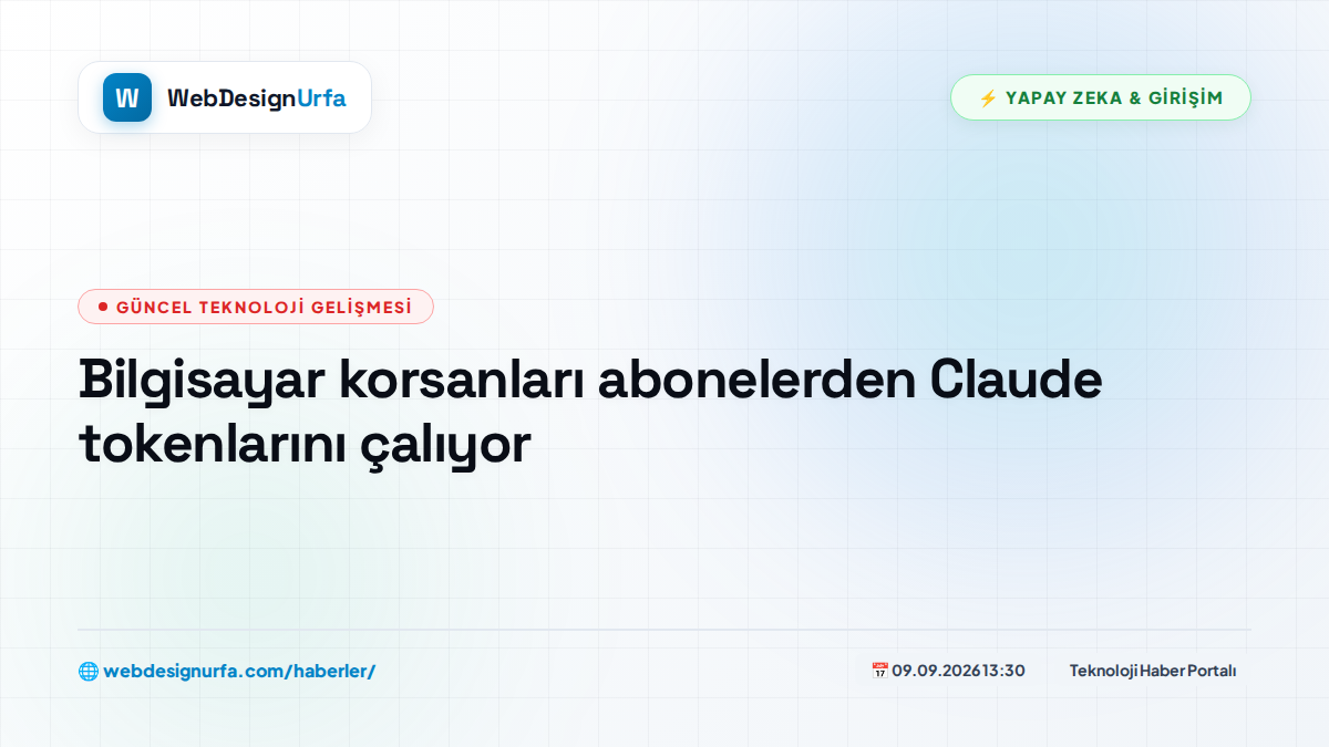 Bilgisayar korsanları abonelerden Claude tokenlarını çalıyor