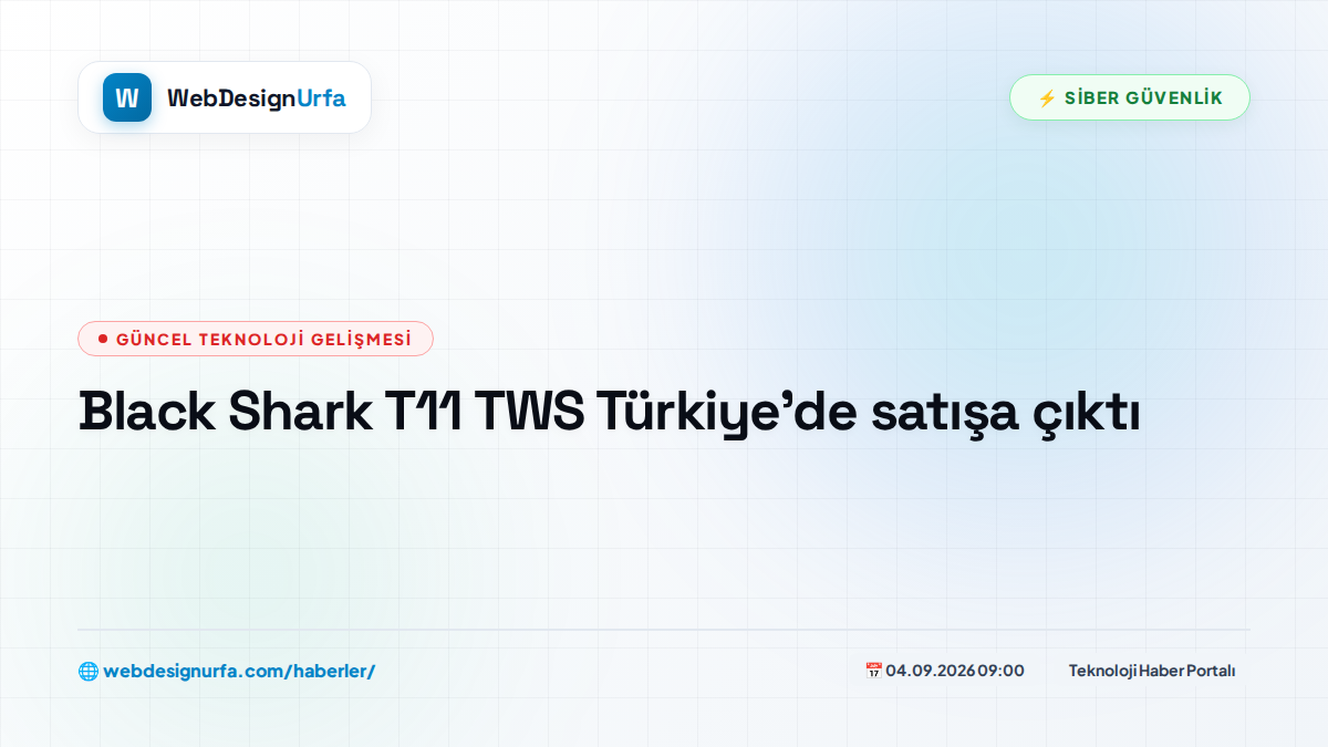 Black Shark T11 TWS Türkiye’de satışa çıktı