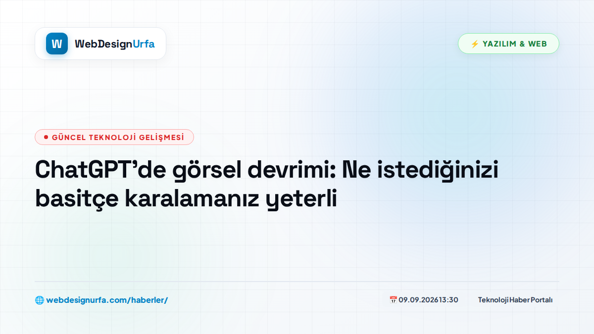 ChatGPT’de görsel devrimi: Ne istediğinizi basitçe karalamanız yeterli