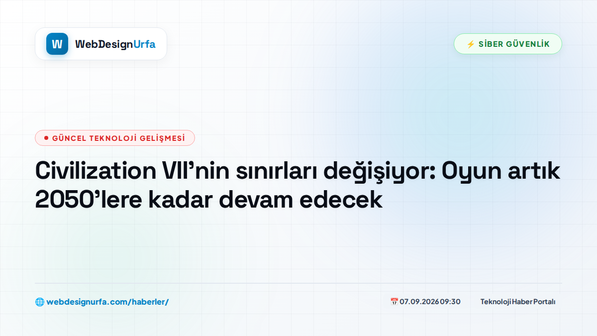 Civilization VII'nin sınırları değişiyor: Oyun artık 2050'lere kadar devam edecek