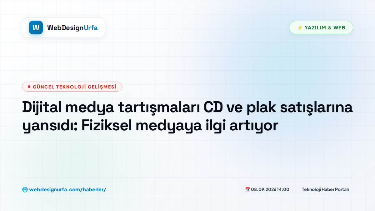 Dijital medya tartışmaları CD ve plak satışlarına yansıdı: Fiziksel medyaya ilgi artıyor