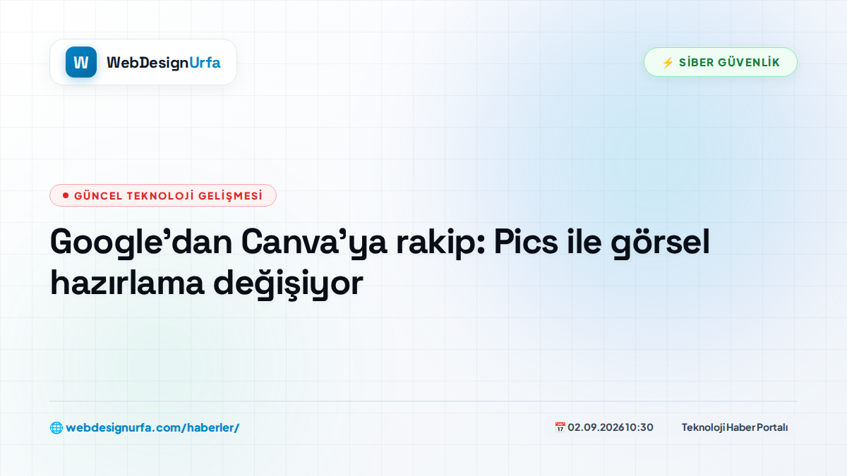 Google'dan Canva'ya rakip: Pics ile görsel hazırlama değişiyor