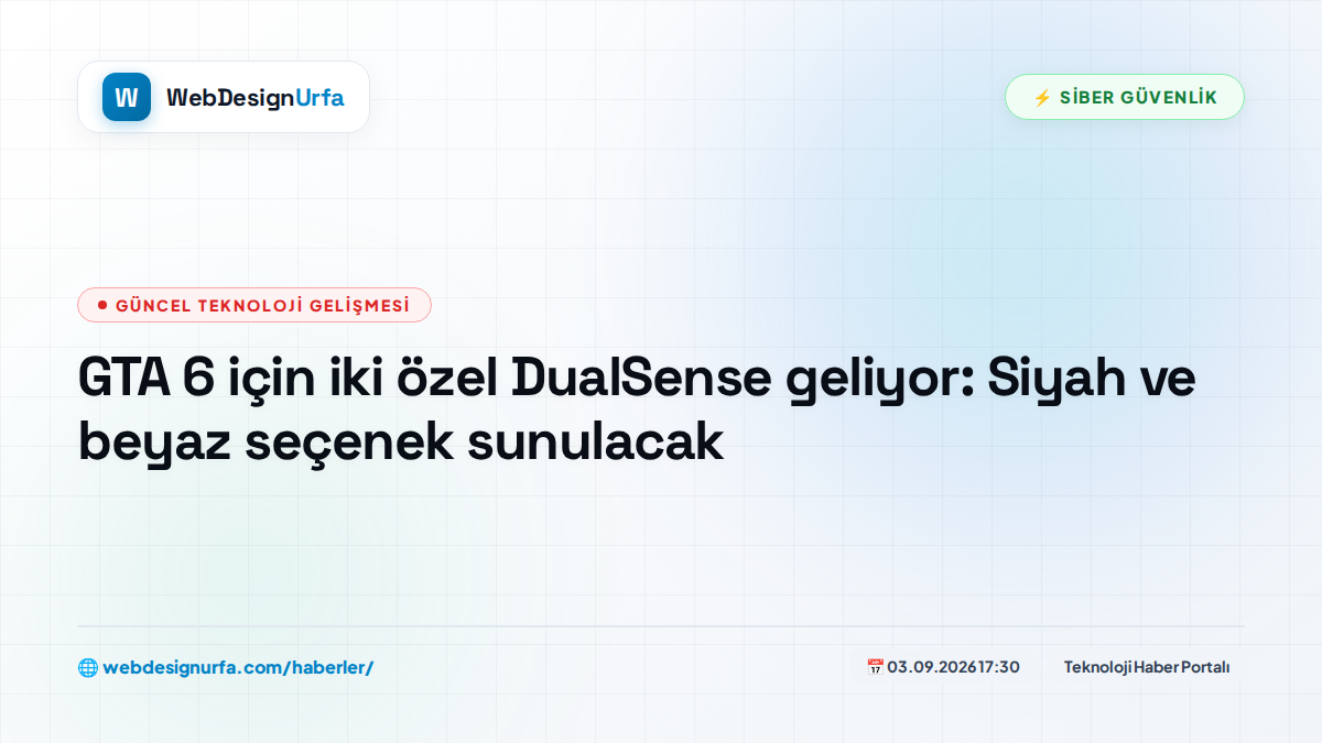 GTA 6 için iki özel DualSense geliyor: Siyah ve beyaz seçenek sunulacak