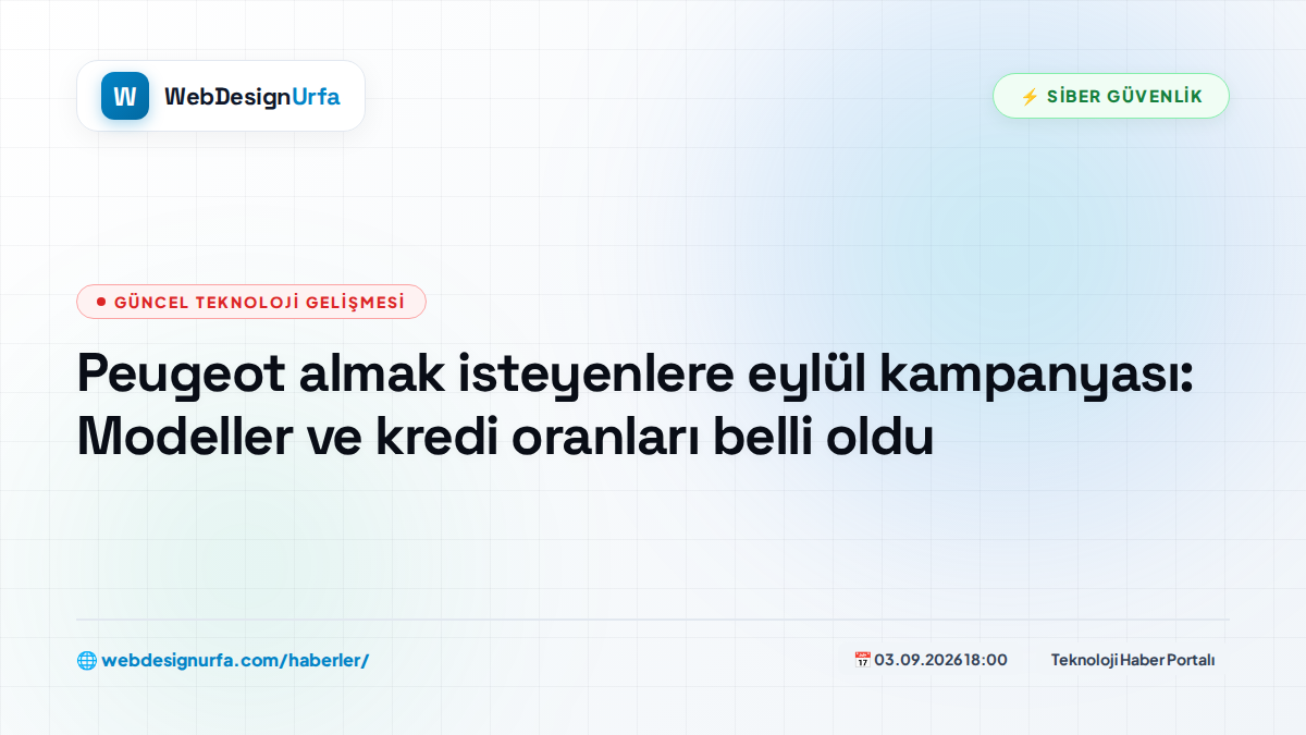 Peugeot almak isteyenlere eylül kampanyası: Modeller ve kredi oranları belli oldu