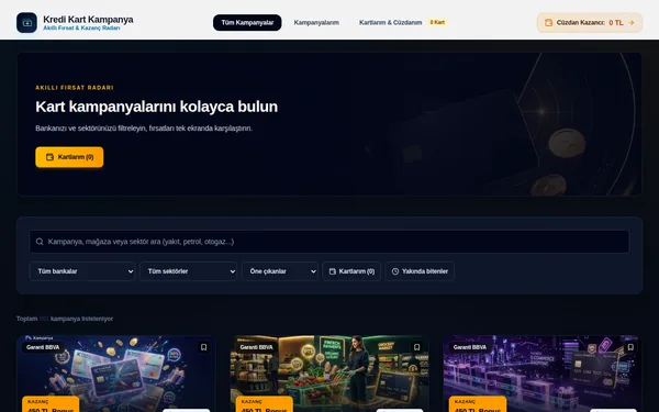 kredikartkampanya.com Canlı Önizleme
